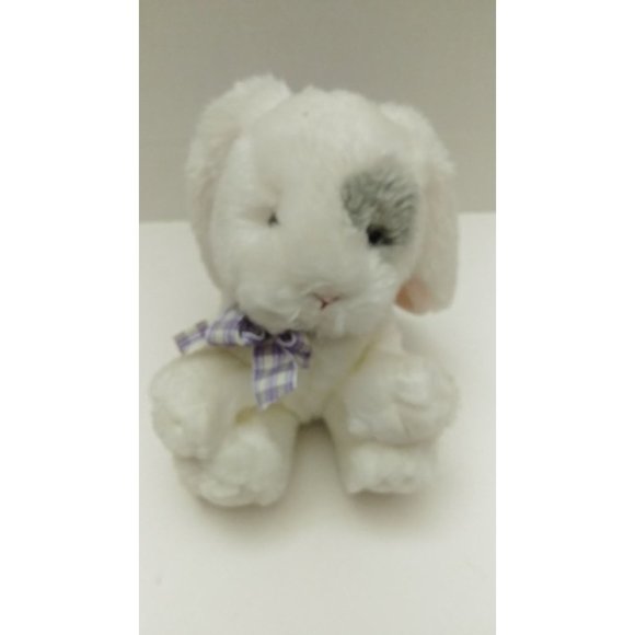 Target Tri Russ White Rabbit Gray Eye 7.5"Bunny Plush - Picture 5 of 8